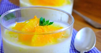 Crème de semoule à la fleur d’oranger