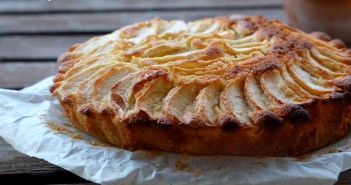 Mi gâteau, mi tarte… fondant aux pommes Gala