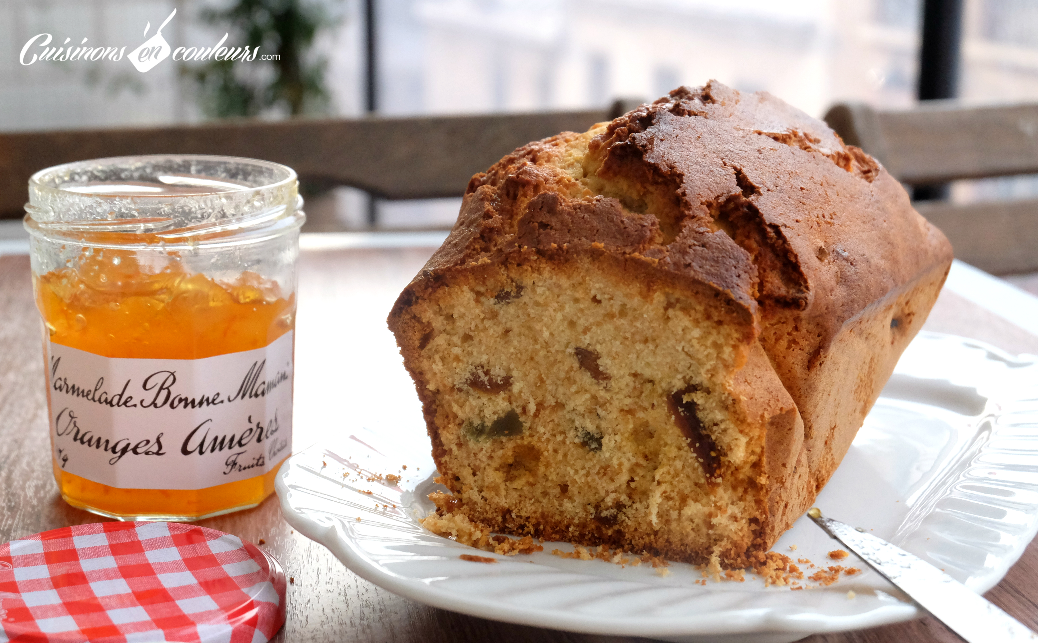 Cake aux fruits confits Cuisinons En Couleurs