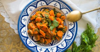 Khizou Mchermel, salade de carottes marocaine
