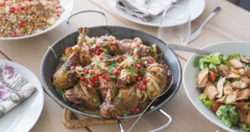 Cuisses de poulet fermier au Zaatar