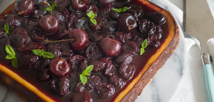 Cheesecake aux cerises