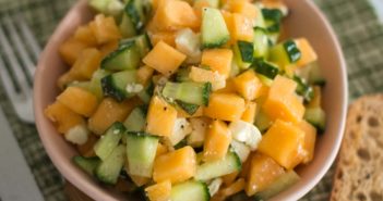 Salade de melon à la feta