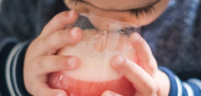 Smoothie oranges et framboises à la fleur d&rsquo;oranger