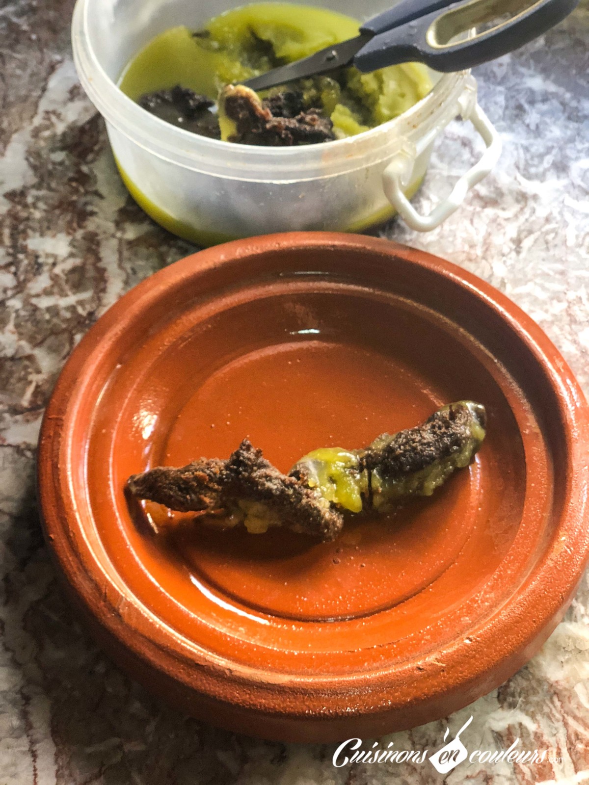 Bid bel khlii, tajine de viande séchée aux oeufs Cuisinons En Couleurs