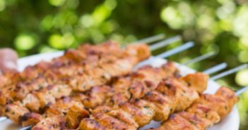 Brochettes de poulet au paprika