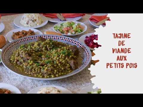 Tajine de viande aux petits pois FACILE et TELLEMENT BON !