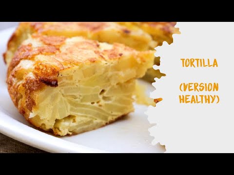 Tortilla de pommes de terre, version saine