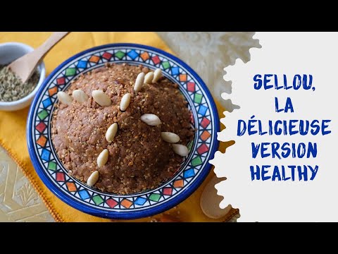 Sellou, recette typique du Ramadan, la version saine
