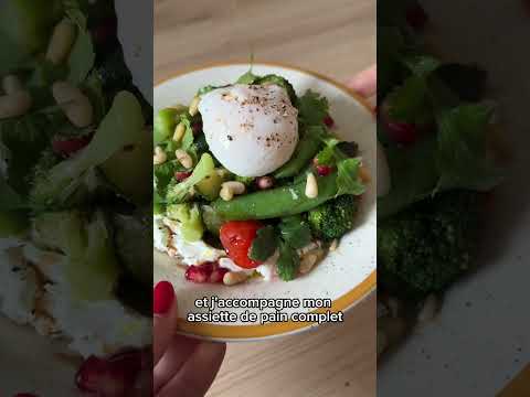 L&eacute;gumes grill&eacute;s et labn&eacute; : une assiette saine et rapide