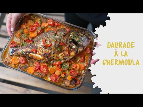 Daurade &agrave; la chermoula