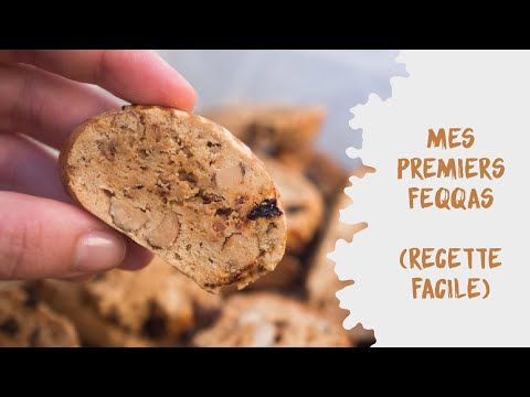 Mes premiers g&acirc;teaux secs marocains : les feqqas