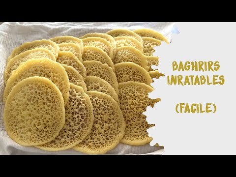Baghrirs, la recette inratable des cr&ecirc;pes mille trous