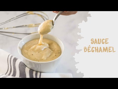Sauce b&eacute;chamel, la recette simple
