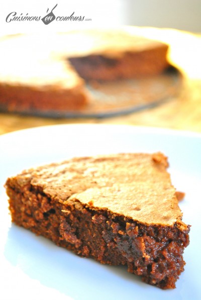 LE Gâteau au Chocolat de Cyril Lignac - Cuisinons En Couleurs