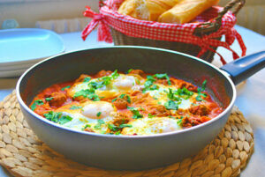 Tajine de Kefta aux oeufs