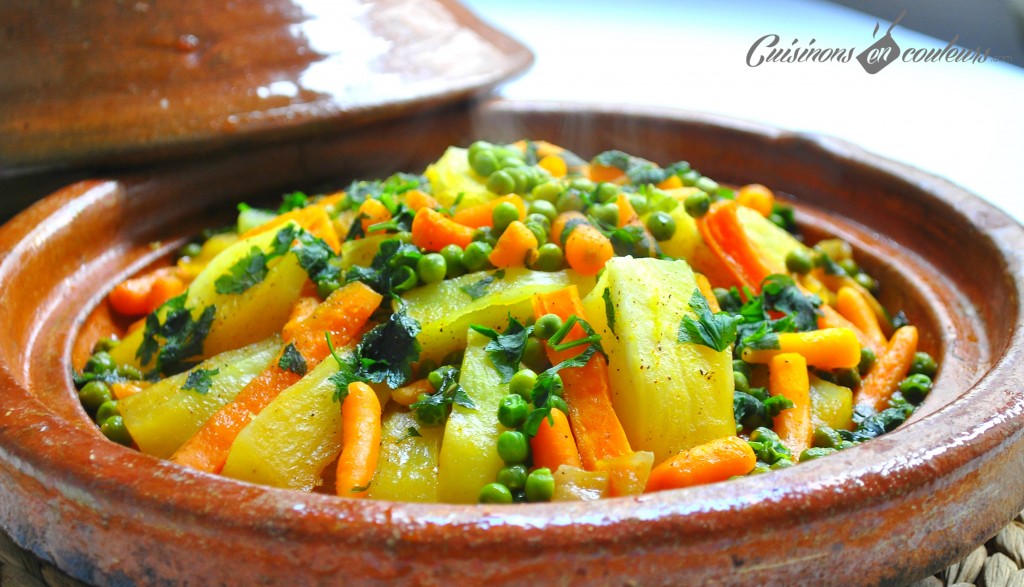 DSC_0204-1-1024x587 - Tajine de carottes, petits pois et pommes de terre