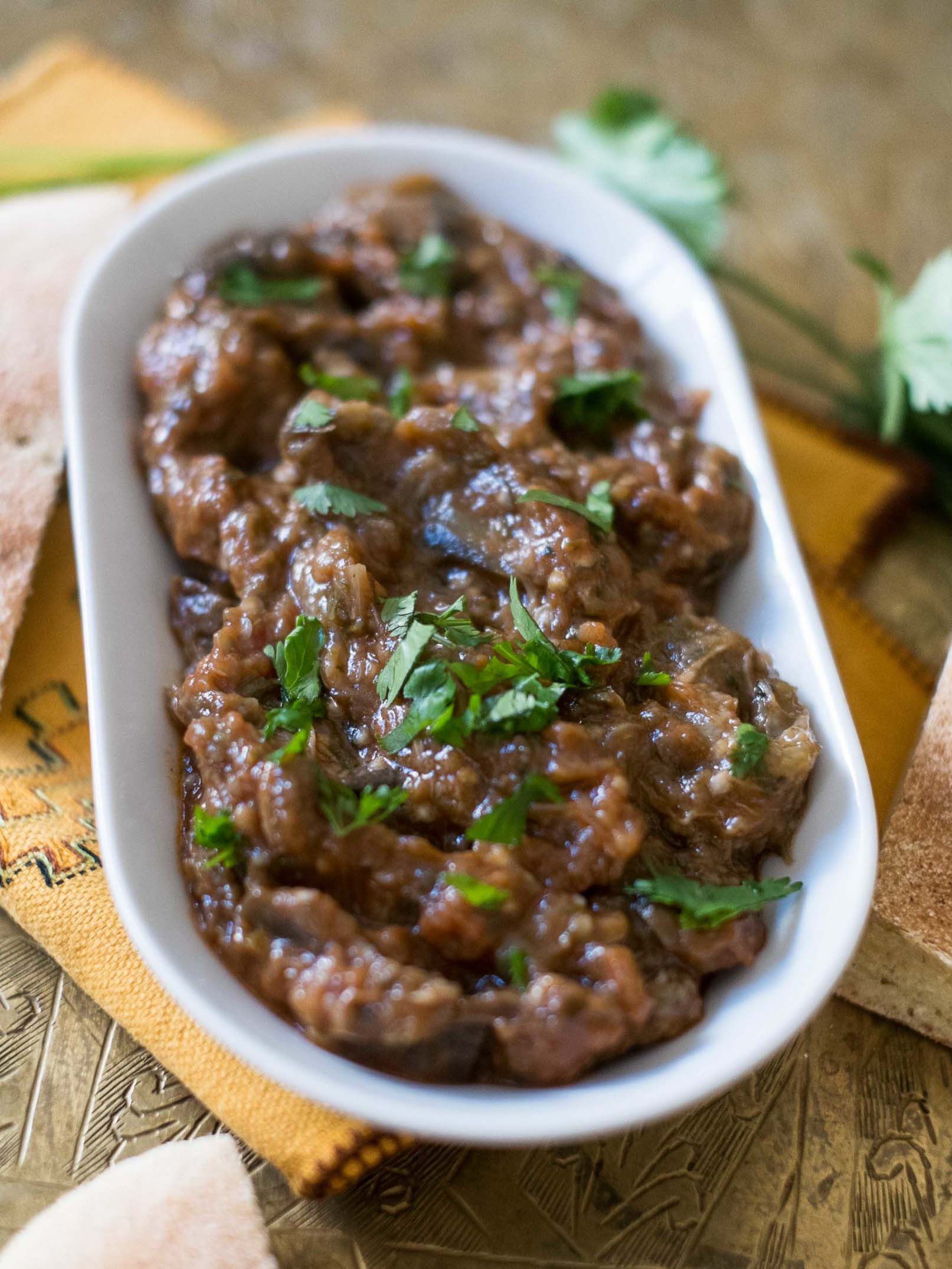 Zaalouk (Dip d’aubergine)