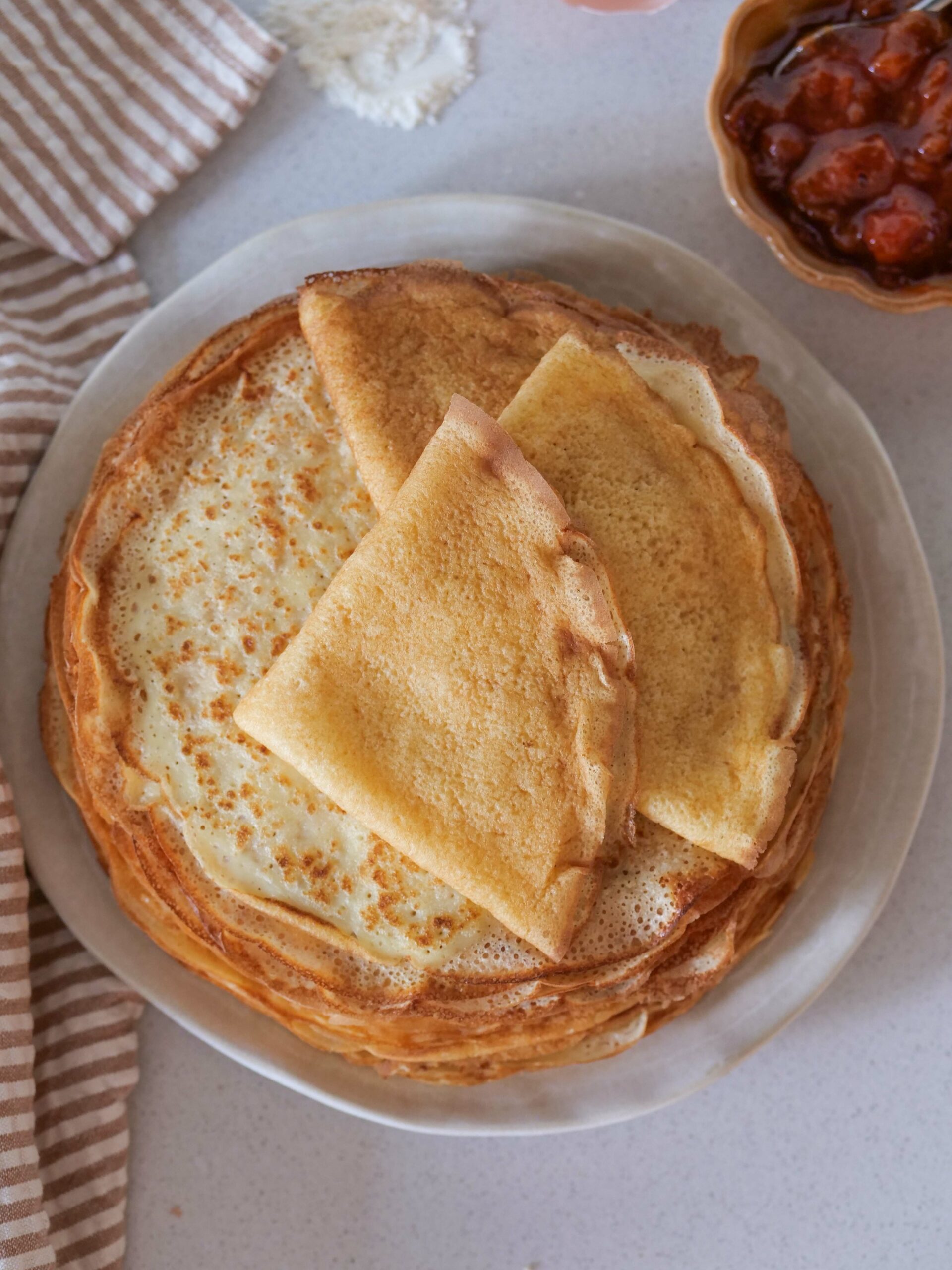 Pâte à crêpes : recette facile et moelleuse