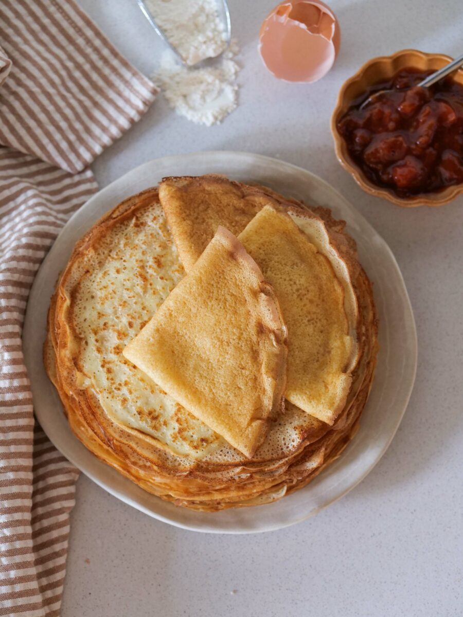 Pâte à crêpes : recette facile et moelleuse