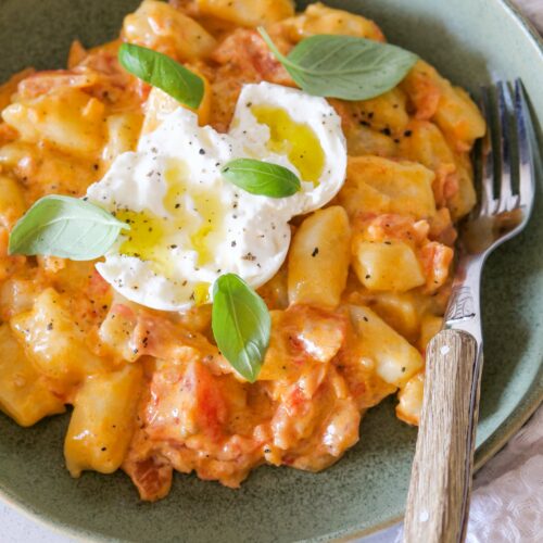 Gnocchis au Saumon Fumé