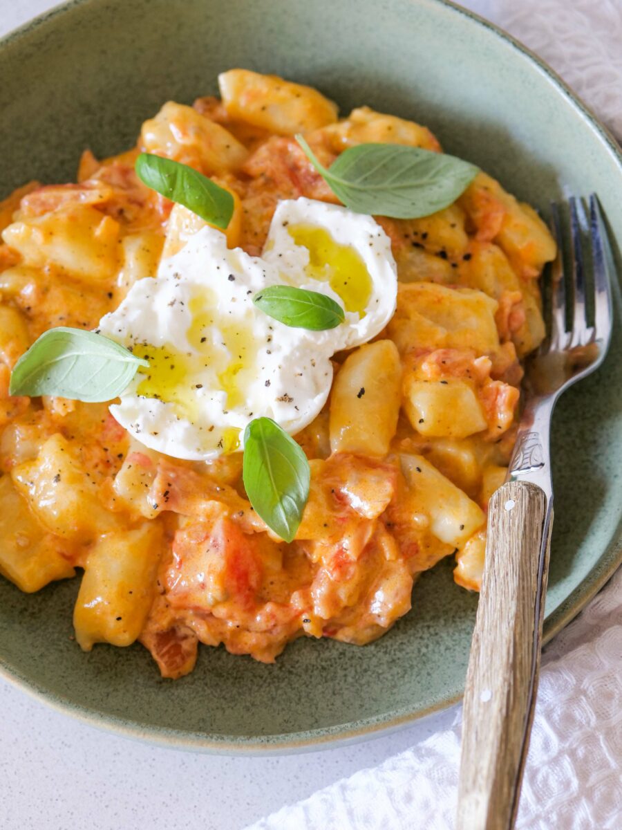gnocchis au saumon
