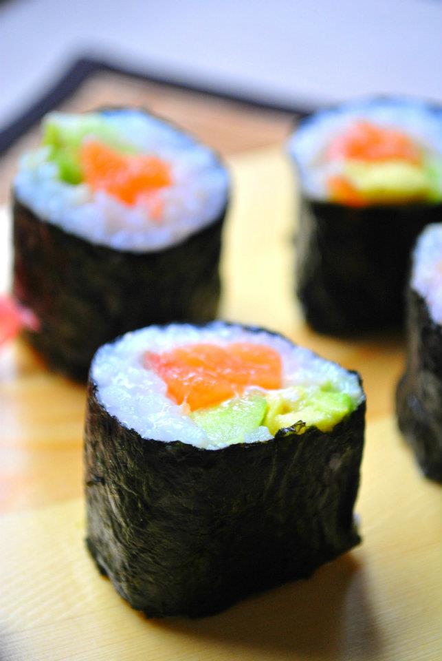 maki - Makis Saumon, Avocat et Concombre