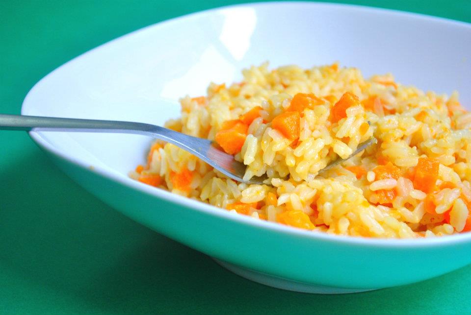 risotto - Riz à la courge musquée cuit comme un risotto ou comment (re)découvrir les Cucurbitaceae ?