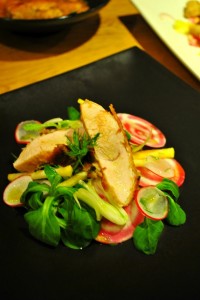 DSC_0027-200x300 - Salade printanière aux tendres filets mignon de dinde panés entre Asie et Méditerranée