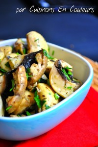 DSC_0338-200x300 - Champignons de Paris Marinés comme des Antipasti