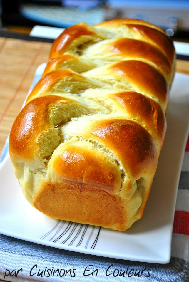 Brioche Tressée - Cuisinons En Couleurs