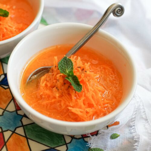Salade de carottes à l’orange à la marocaine