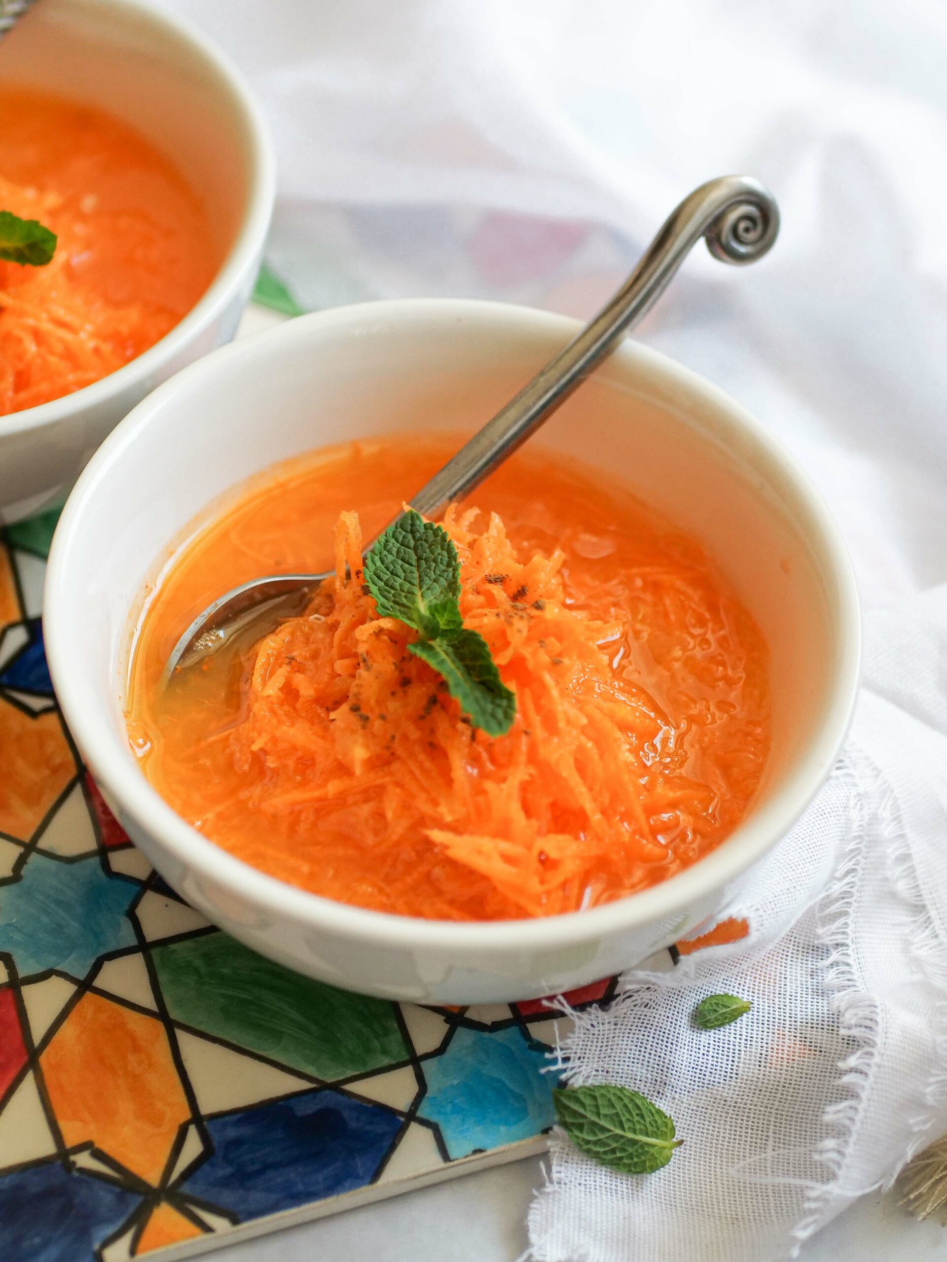 Salade de carottes à l’orange à la marocaine