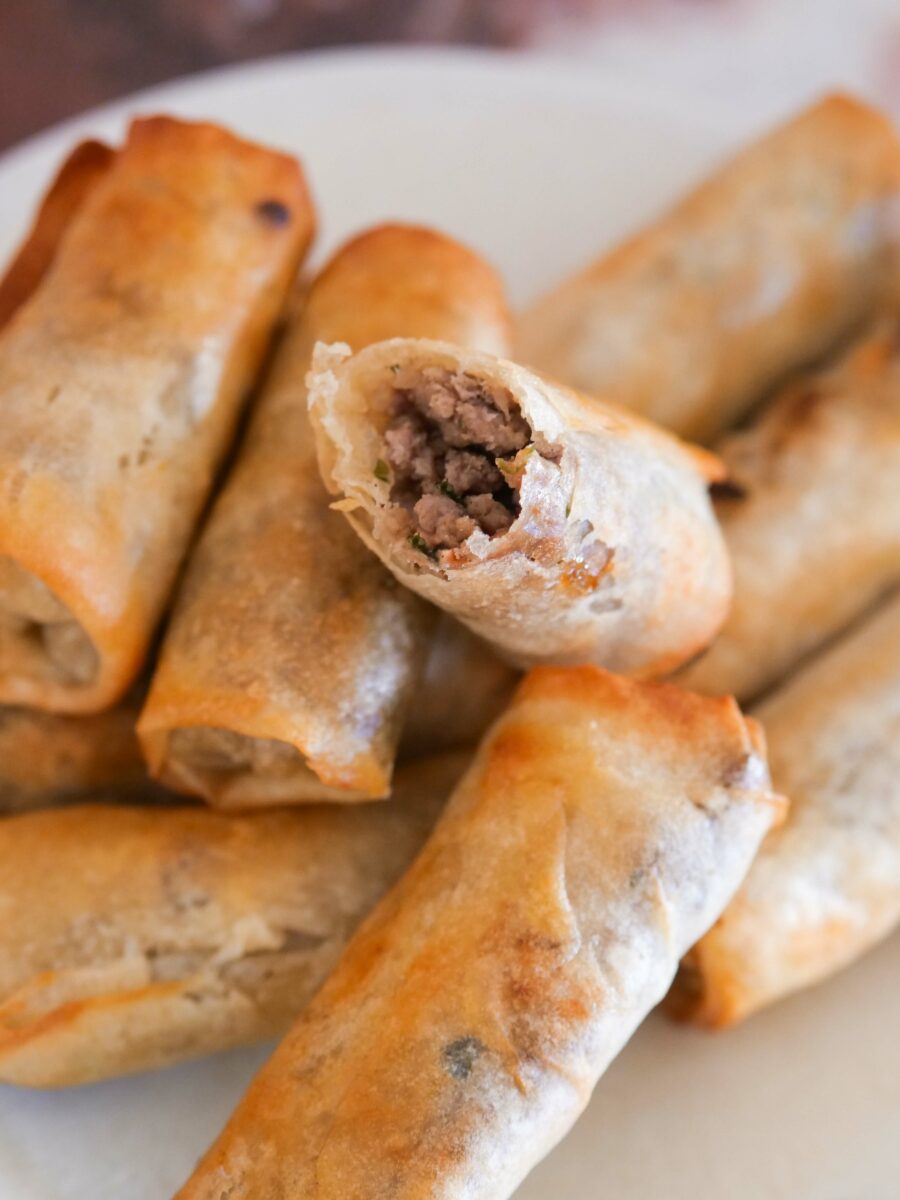 Et servez vos cigares à la viande hachée aussitôt !
