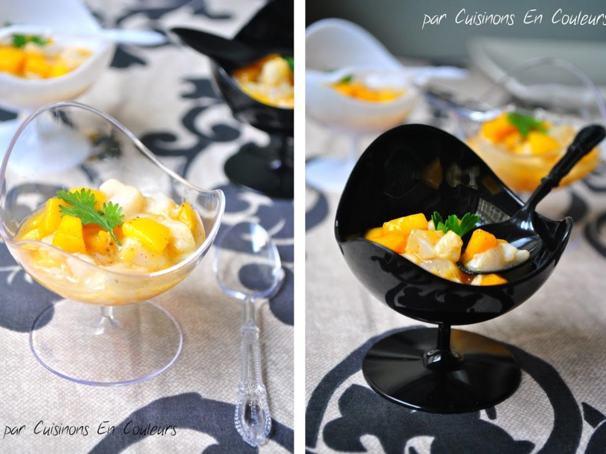 Tartare De Noix De Saint Jacques A La Mangue Cuisinons En Couleurs