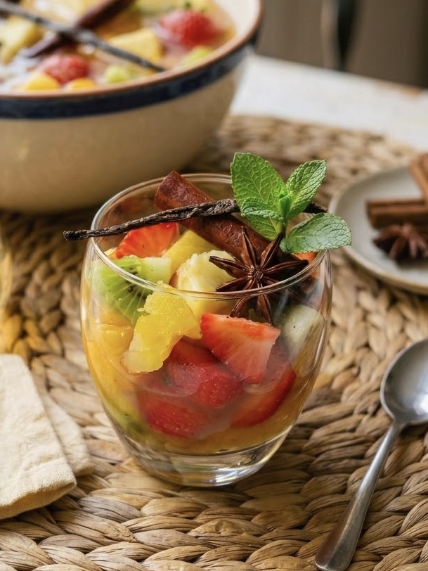 Salade de fruits épicée à tomber de Dorian