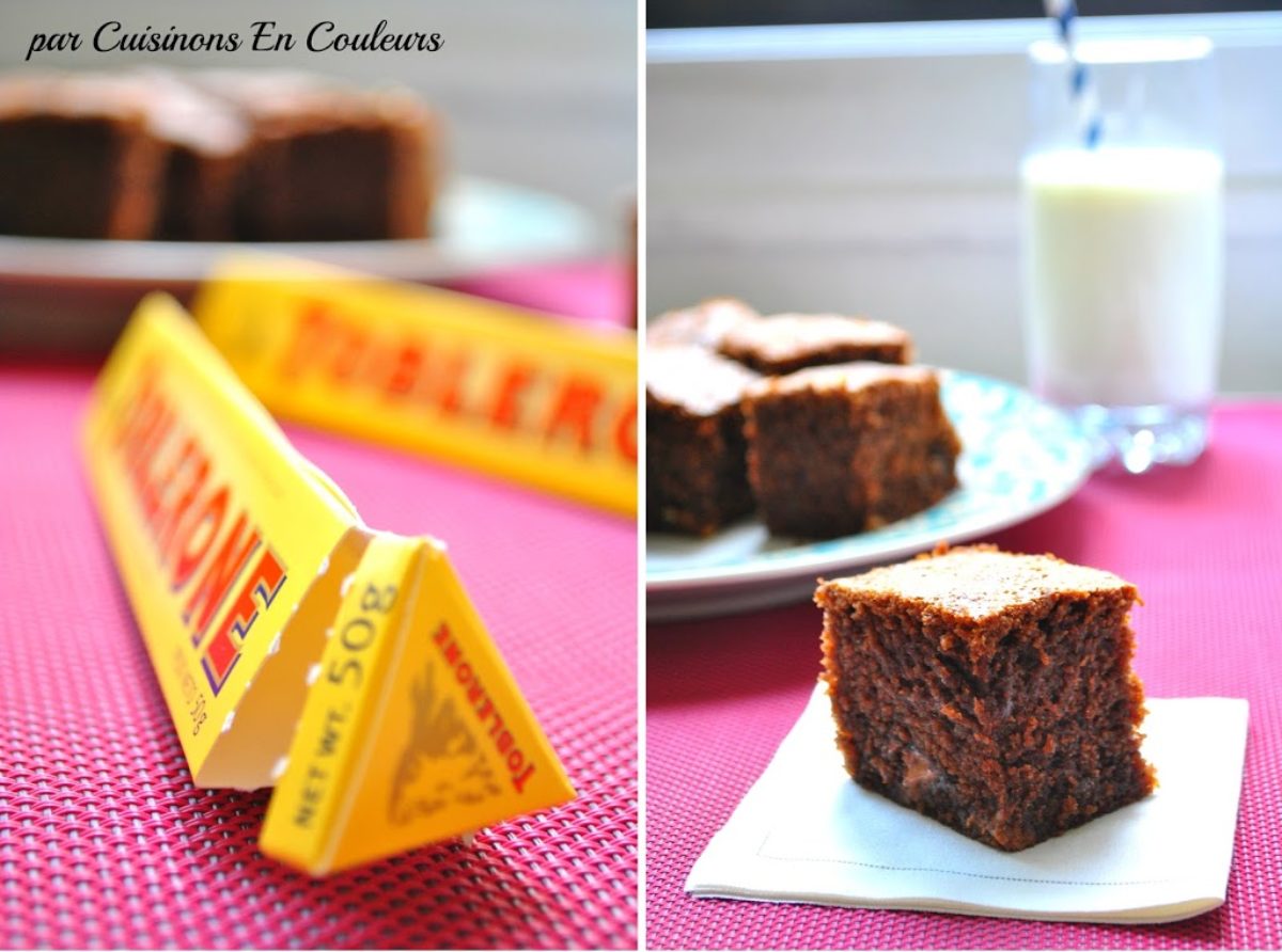 Paves Au Toblerone Un Gateau Regressif Cuisinons En Couleurs