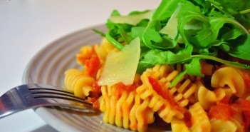 Radiatori à la sauce tomate et vinaigre balsamique