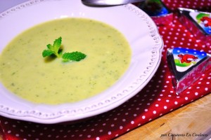 DSC_0018-300x200 - Velouté de courgettes à la menthe et à la vache qui rit