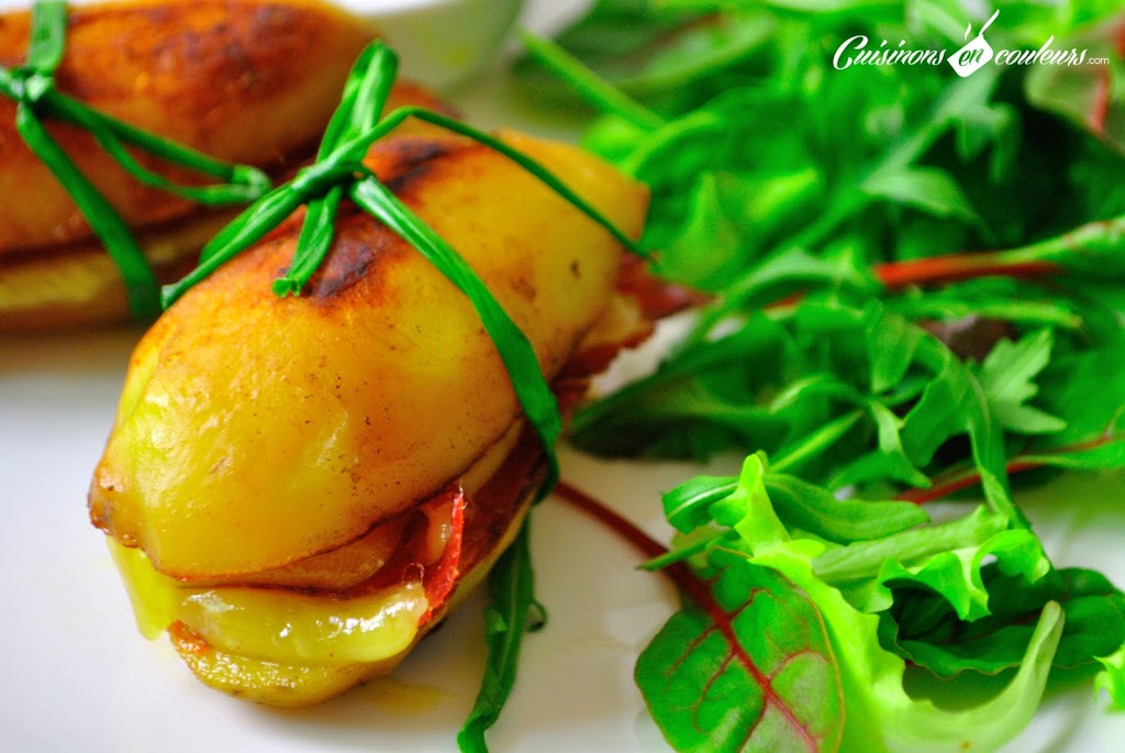 DSC_0099 - Pommes de terre farcies à la Tomme de Savoie et à la viande de grison