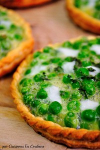 DSC_0201-200x300 - Tartelettes salées aux petits pois et à la menthe