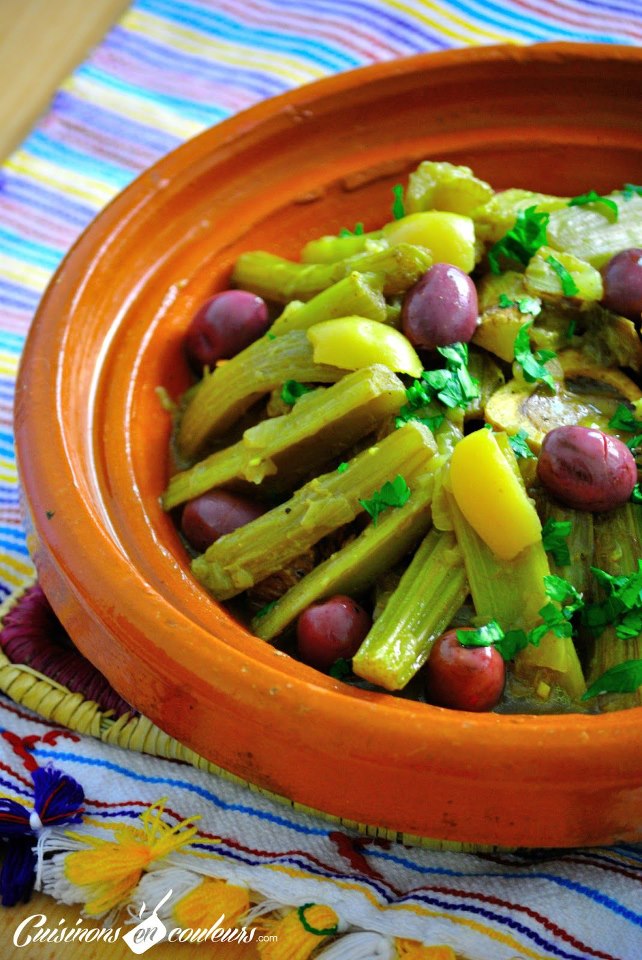 cardon - Tajine de boeuf aux cardons