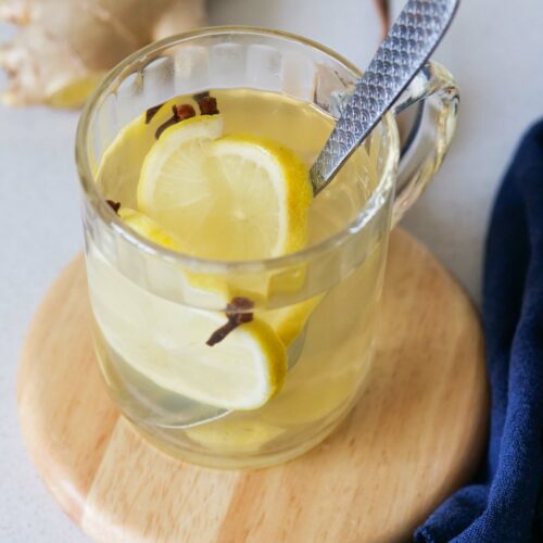 Détox : Infusion au citron et au gingembre