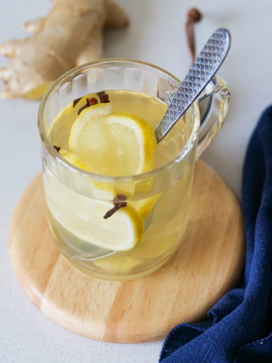 Détox : Infusion au citron et au gingembre