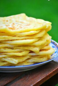 Msemens : crêpes feuilletées marocaines