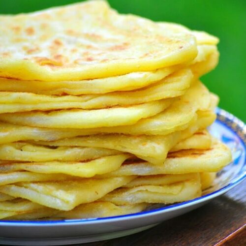 Msemens : crêpes feuilletées marocaines