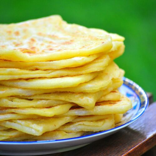 Msemens : crêpes feuilletées marocaines