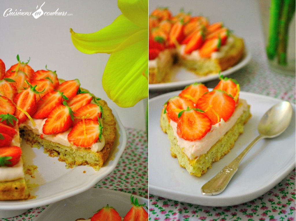 tarte aux fraises