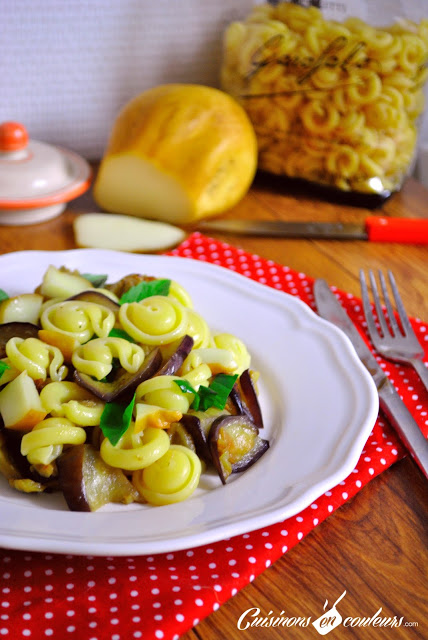 pates aux aubergines