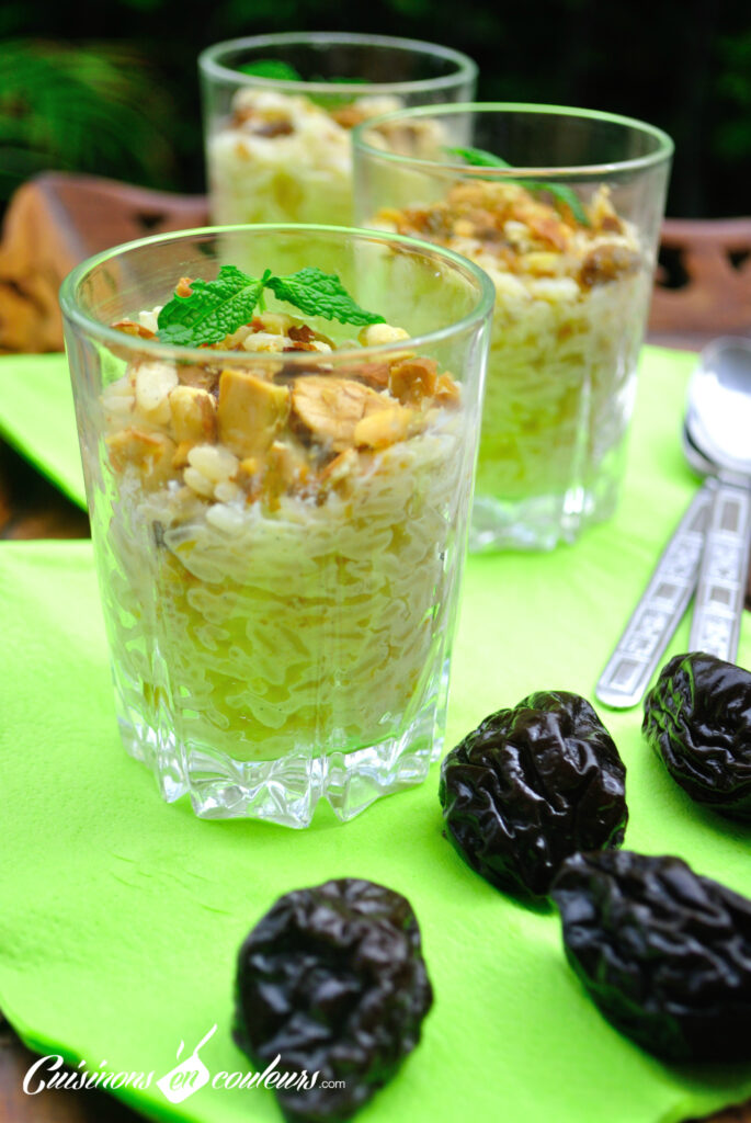 riz au lait pruneaux